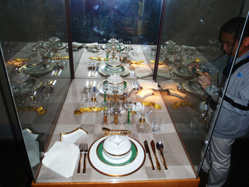 Place Setting for the Nobel Prizes Dinner.